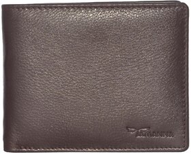 Tamanna Men Brown Genuine Leather Wallet  (7 Card Slots)