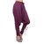 Uttam Purple Plain Women'S Trousers