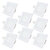 Bene LED 3w Square Panel Ceiling Light, Color of LED Warm White (Yellow) (Pack of 8 Pcs)