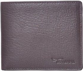 Tamanna Men Brown Genuine Leather Wallet  (3 Card Slots)