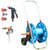 GARDEN HOSE REEL TROLLEY STAND 50MTR WITH ACCESSORIES