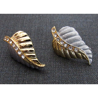                       My lovely White stone Golden Earring                                              