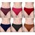 Pack of 6 Multicolour Printed Womens Panties Girls Hipster