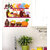 Walltola Multicolor Other Vinyl Kitchen Utensils And Jars Storage Wall Sticker (No of Pieces 1)