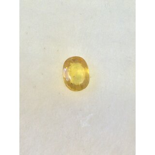                       Real yellow sapphire   (pukhraj) 2.50  cts                                              