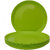 Incrizma - Round Dinner Plate Lime Green -6 Pcs