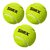 Vinex Tennis Ball - Premium (Yellow, Pack of 3 Pcs)