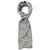 Silver Color Stripes Design Stole For Women By S.Lover