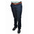 NoVowels Formal Sartin Lykra Trousers in Blue For 30 Size
