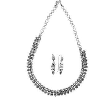 Silver 92.5 Necklace / Earring  Oxdise