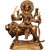 Pack Of 1 Goddess Durga Brass Brown Idol