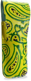 arpera Sofia Leather pen case green C11557-6