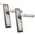 ATOM Vista Mortice Door Handle Set with Double Action Lock