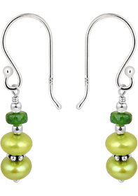 Pearlz Ocean 925 Silver Fresh Water Pearl Earrings.