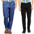 Masterly Weft Men's Pack Of 2 Regular Fit Multicolor Jeans