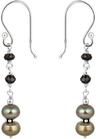Beautiful 925 Silver  Fresh Water Pearl Earrings by Pearlz Ocean.