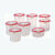 Incrizma Keep Fresh - Round container set of 8