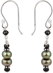 Step-up with Pearlz Ocean's 925 Silver, Fresh Water Pearl Earrings.