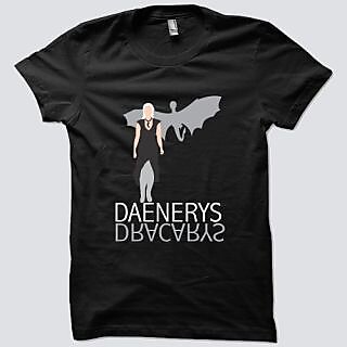 Goyolo Daenerys Game of Thrones Black T-shirt