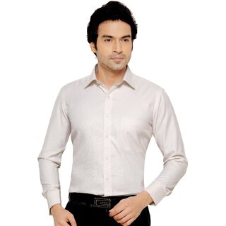                       Corporate Club Amezone Mens Formal Office Shirt Light Beige.                                              