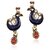 Shining Diva Mayur Designed Hanging Earrings