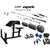 Protoner  Extreme Weight Lifting Package 100 Kgs + 5' Straight+ 3' Curl Rod + Preacher Curl Bench