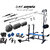 Protoner  Extreme Weight Lifting Package 100 Kgs  5' Straight 3' Curl Rod  Protoner 20 In 1 Multy Bench