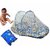 Suraj Blue Bedding Set (Gadi Set) With Pillow And Mosquito Net for your baby