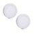 Bene LED 6w Round Surface Panel Ceiling Light, Color of LED Warm White (Yellow) (Pack of 2 Pcs)