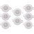 Bene LED 3w Luster Round Ceiling Light, Color of LED Warm White (Yellow) (Pack of 8 Pcs)