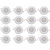 Bene LED 3w Luster Round Ceiling Light, Color of LED Red (Pack of 16 Pcs)