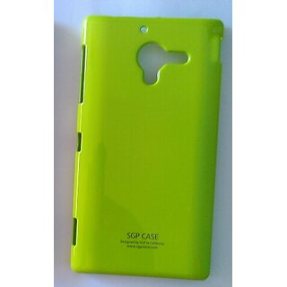                       IMPORTED ULTRA THIN HARD BACK CASE COVER FOR SONY XPERIA ZL-GREEN                                              