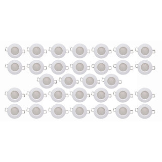 Bene LED 3w Luster Round Ceiling Light, Color of LED Red (Pack of 32 Pcs)