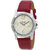 Oxcia White Dial Red Strap Analog Watch For Men  Boys