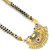 Macro Gold plated Bani Beaded 2 lineLong Mangalsutra Necklacewedding jewellery