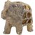 Freshings Gaurara Carved Trunk Up Elephant (F-GE-3)