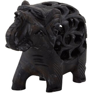 Freshings Paleva Carved Trunk Up Polished Elephant (F-PE-1) Freshings Paleva Carved Trunk Up Polished Elephant (F-PE-1)