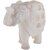 Freshings Alabaster Carved Trunk Up Polished Elephant (F-AE-1)