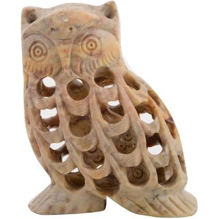Freshings Gaurara Carved Polished Owl (F-GO-1)