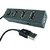 Quantum Slim USB 2.0 High Speed Hub 4 Port Color may vary (either black or white)