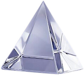 Feng Shui Transparent Crystal Pyramid