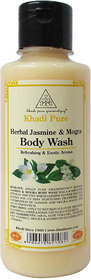 Khadi Pure Herbal Jasmine  Mogra Body Wash - 210ml