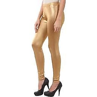 women leggings/ shimmer leggings/ golden leggings/ ladies shimmer legging