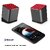 Trendwoo Twins Bluetooth Wireless Speaker 2.0 Stereo Sound with Built in Microphone (Black)