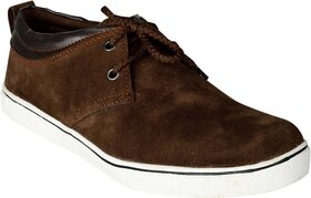Exotique Men's Brown Casual Shoes (EX0046BR)