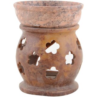 Freshings Gaurara Polished Jaali Work Oil Burner (F-GOB-1) Freshings Gaurara Polished Jaali Work Oil Burner (F-GOB-1)