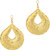 Sparkling Jewellery Elegant Gold Plated Earring