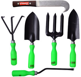 Visko 609 6 Pc Garden Tool Kit with Bill Hook