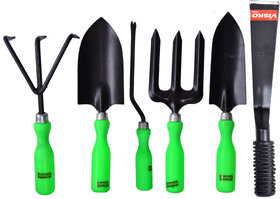 Visko 617 6 Pc Garden Tool Set with Khurpa