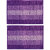 Status Purple Polypropylene Door Mat 38 cm X 58 cm BUY 1 GET 1